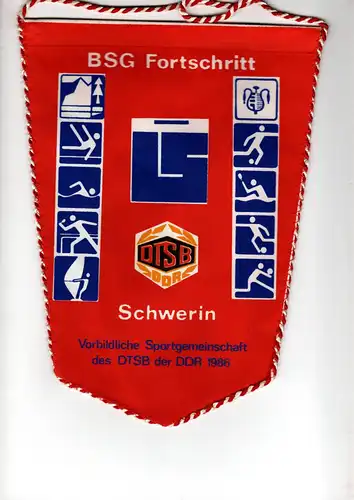 Wimpel BSG Fortschritt Schwerin