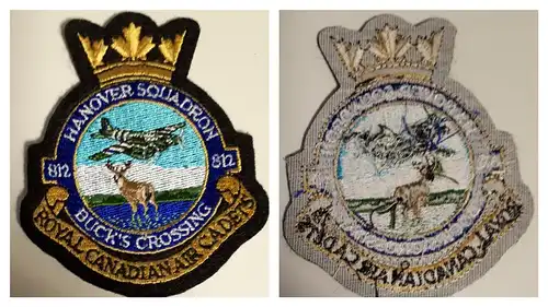 Aufnäher 812 Hanover Squadron Buck`s Crossing