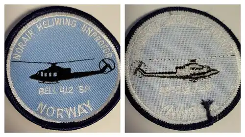 Aufnäher Patch UN Protection Force Bell 412 SP