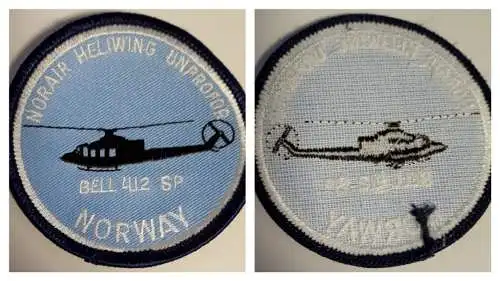 Aufnäher Patch UN Protection Force Bell 412 SP