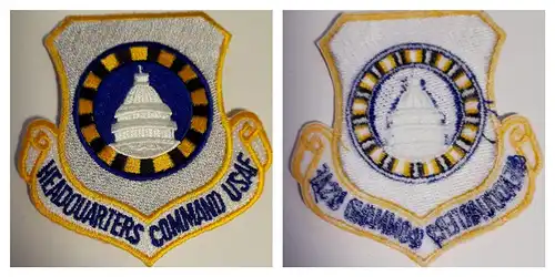 Aufnäher Patch Headquarters Command USAF