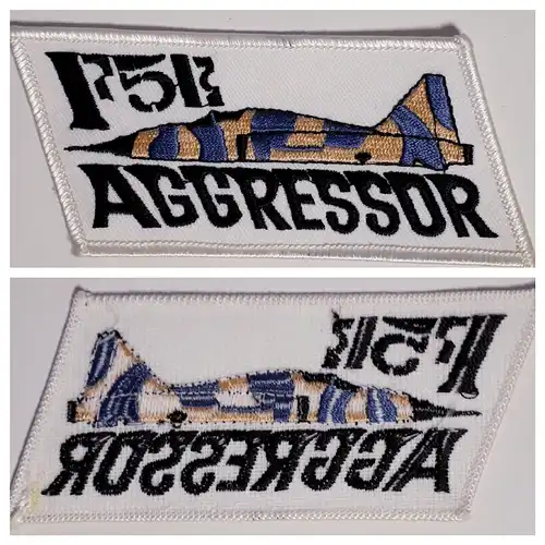 Aufnäher US Air Force F5E Tiger Aggressor