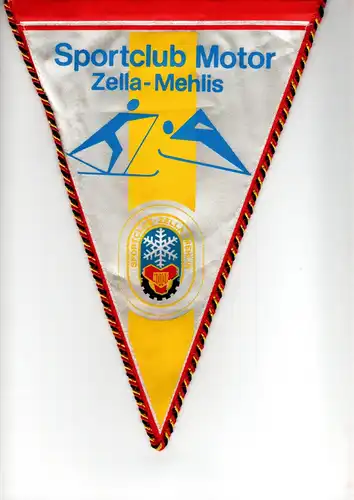 DDR Wimpel Sportclub Motor Zella Mehlis