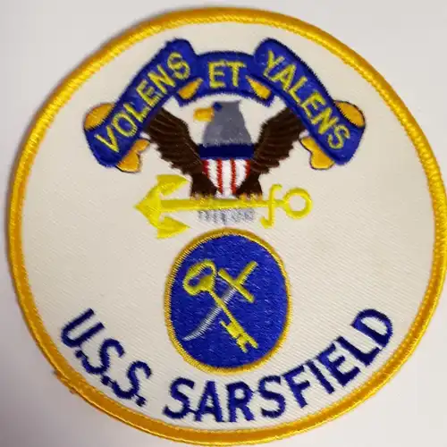 Aufnäher Patch US Navy USS Sarsfield (DD 837)