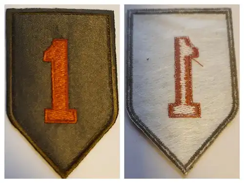 Patch US Army 1. Infanterie Division