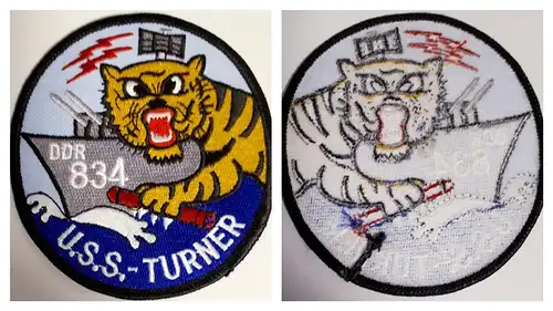 Patch US Navy USS Turner DDR 834