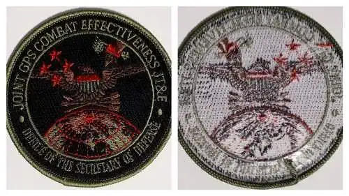USA Aufnäher Patch Joint GPS Combat Effectiveness JT+E