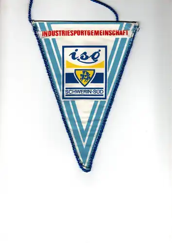 Wimpel ISG Industriesportgemeinschaft Schwerin Süd