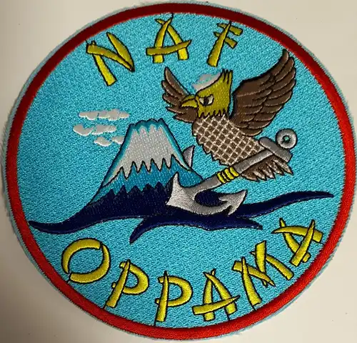 Patch Aufnäher US Navy Base NAF Naval Air Facility Oppama