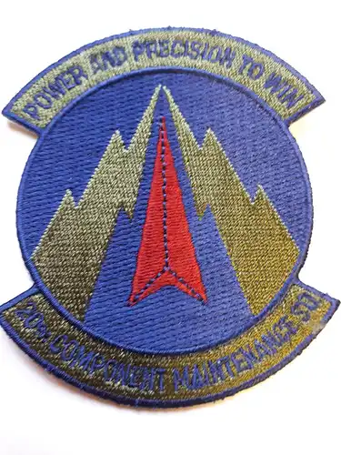 Patch Aufnäher US Air Force 20th Component Maintenance Squadron