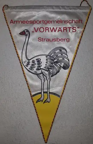 Wimpel Armeesportgemeinschaft "Vorwärts" Strausberg