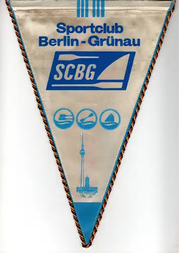 DDR Wimpel Sportclub Berlin - Grünau SCBG
