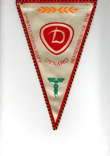 DDR Wimpel Sportgemeinschaft Dynamo Brandenburger Tor
