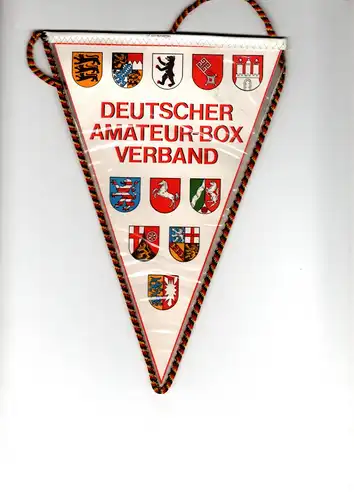 DDR Wimpel DABV Deutscher Amateur Box Verband