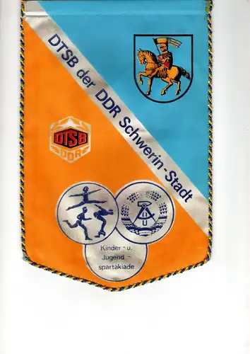 Wimpel DTSB der DDR Schwerin - Stadt