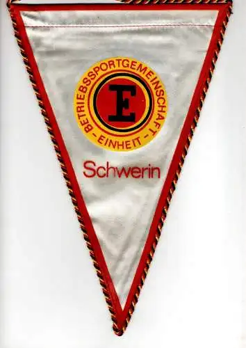 Wimpel BSG Einheit Schwerin DHV