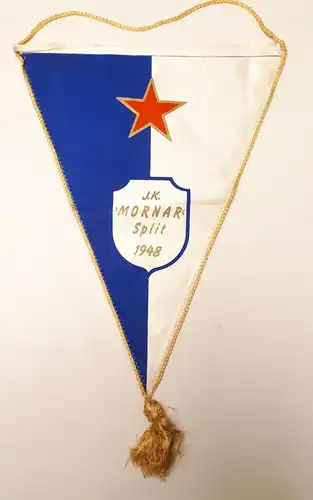 Wimpel Jugoslawien J.K. "Mornar" Split 1948