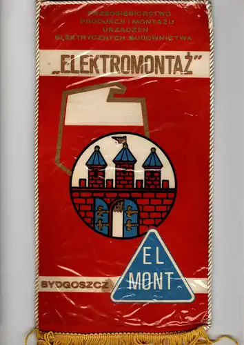 Wimpel Polen "El - Mont" Bydgoszcz
