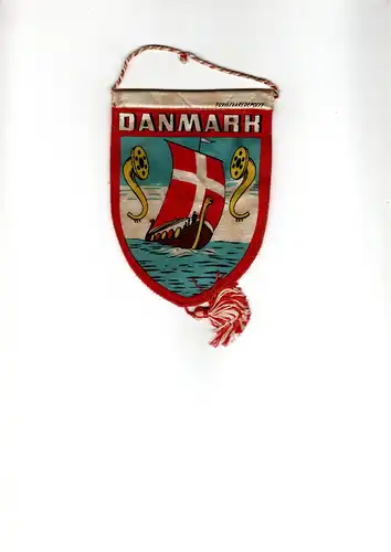 Wimpel Danmark gebraucht