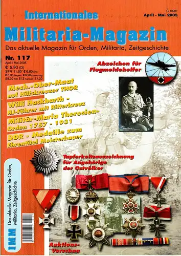 Internationales Militaria Magazin IMM Nr.117