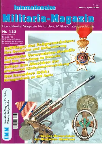 Internationales Militaria Magazin IMM Nr.132