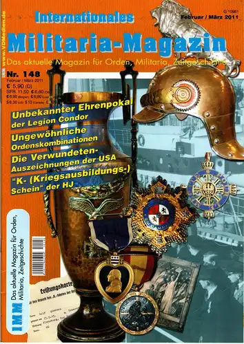 Internationales Militaria Magazin IMM Nr.148