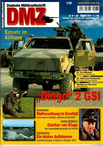 DMZ Deutsche Militärzeitschrift Nr.76