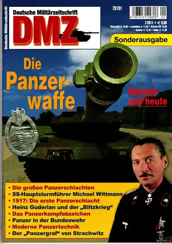 DMZ Deutsche Militärzeitschrift 1 - 2011 Sonderausgabe