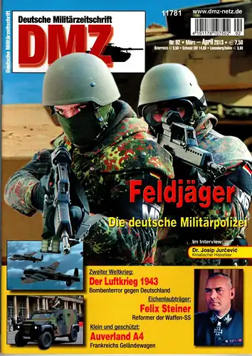 DMZ Deutsche Militärzeitschrift Nr.92