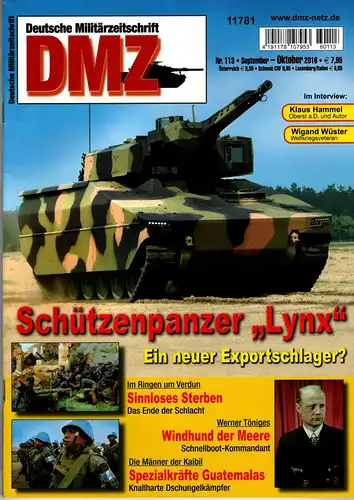 DMZ Deutsche Militärzeitschrift Nr.113