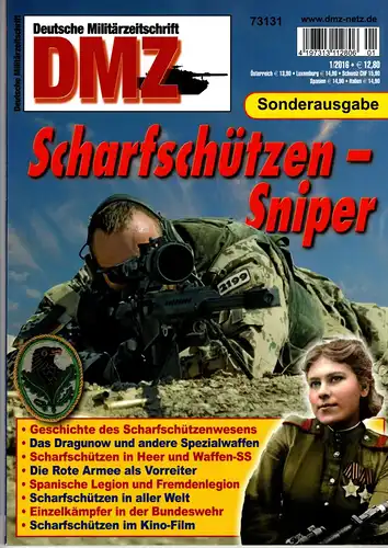DMZ Deutsche Militärzeitschrift 1 - 2016 Sonderausgabe