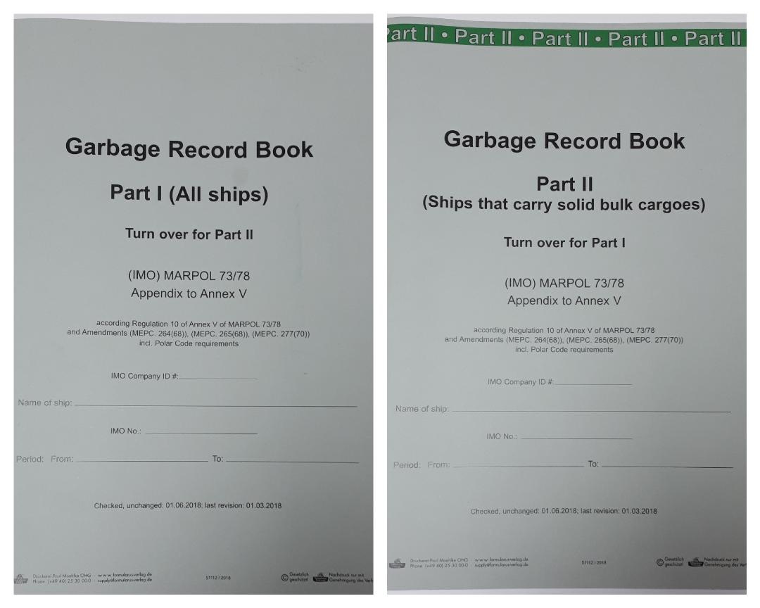Garbage Record Book Part I und II Nr. 0089234577 oldthing Sonstiger