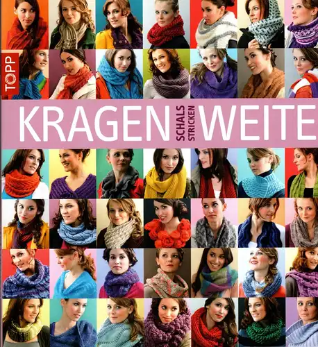  Strickbuch Kragenweite Schals stricken