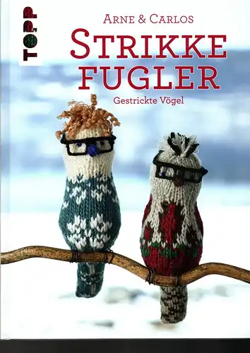Strickbuch Strikke Fugler Gestrickte Vögel