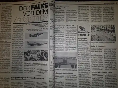 Volksarmee Zeitung der NVA DDR Gebundene Ausgabe Jahrgang 1987. 