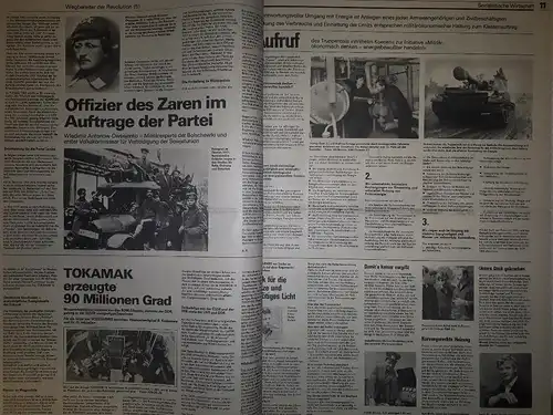 Volksarmee Zeitung der NVA DDR Gebundene Ausgabe Jahrgang 1987. 