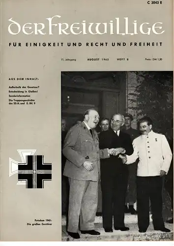 Der Freiwillige Heft 8 1965