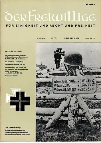 Der Freiwillige Heft 11 1970