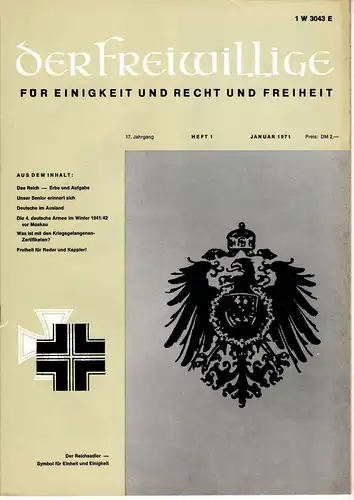 Der Freiwillige Heft 1 1971