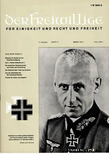 Der Freiwillige Heft 3 1971