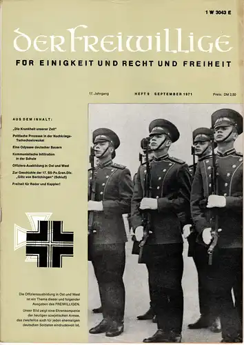 Der Freiwillige Heft 9 1971