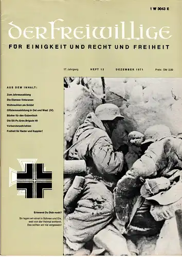 Der Freiwillige Heft 12 1971