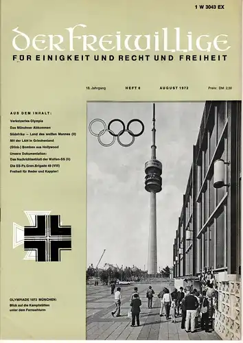Der Freiwillige Heft 8 1972