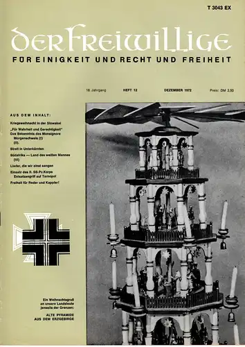 Der Freiwillige Heft 12 1972