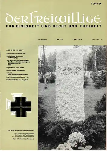 Der Freiwillige Heft 6 1973