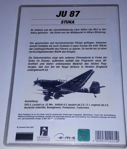 DVD JU 87 Stuka