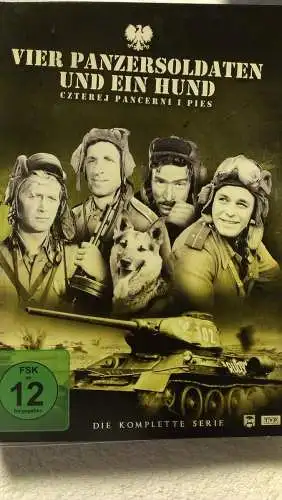 DVD Box SammlerEdition 2011 "4 Panzersoldaten und 1 Hund"
