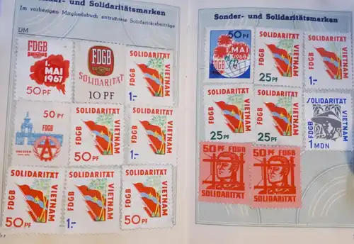 Mitgliedsbuch 1960 - 1969 FDGB