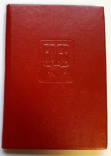 Mitgliedsbuch Freier Deutscher Gewerkschaftsbund 1980 - 1989