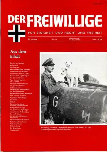 Der Freiwillige Heft 7-8 1981